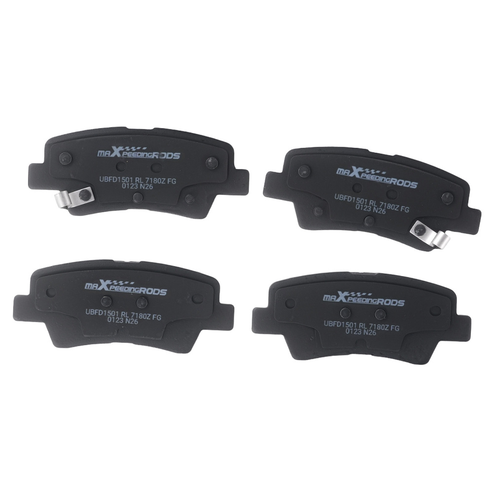 Rear Brake RotorsCeramic Pads Set compatible for Kia Soul 2014-16 compatible for Hyundai Elantra 11-16
