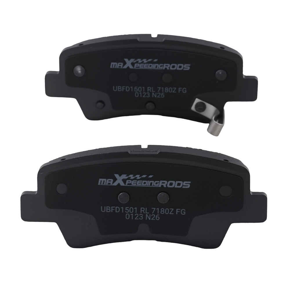 Rear Brake RotorsCeramic Pads Set compatible for Kia Soul 2014-16 compatible for Hyundai Elantra 11-16