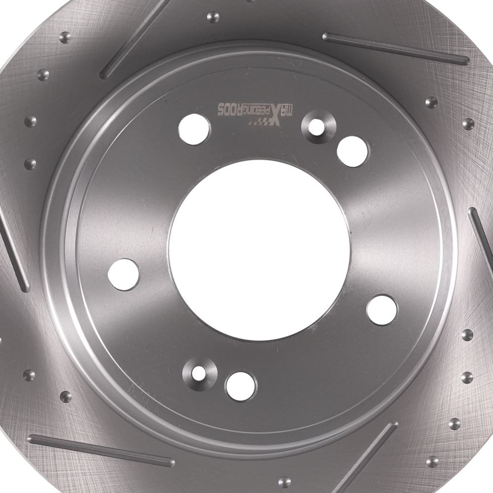 Rear Brake RotorsCeramic Pads Set compatible for Kia Soul 2014-16 compatible for Hyundai Elantra 11-16