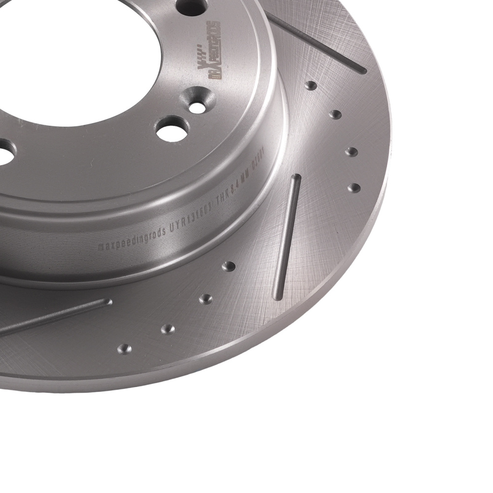 Rear Brake RotorsCeramic Pads Set compatible for Kia Soul 2014-16 compatible for Hyundai Elantra 11-16