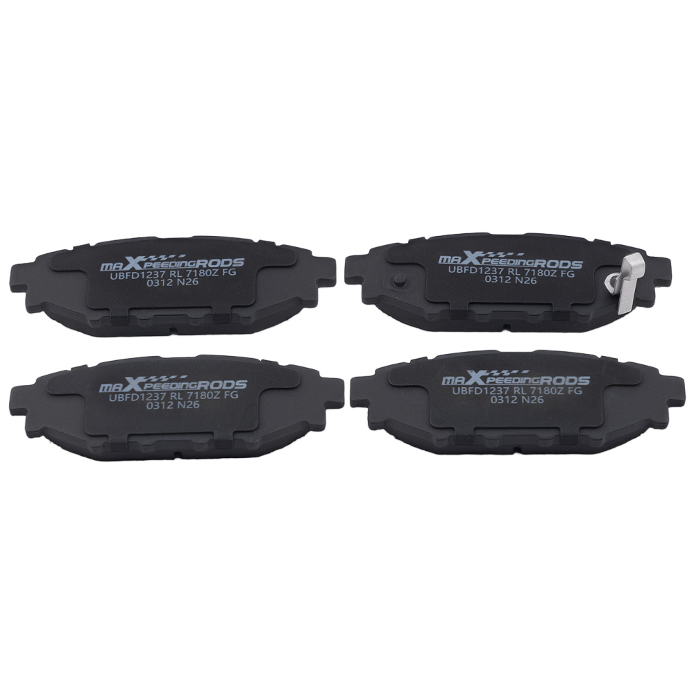 Rear Brake Rotors and Pads Set compatible for Subaru Crosstrek 2016-2023/Impreza 2015-2023