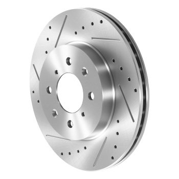 Front Brake Rotors and Pads Set compatible for Acura EL 1997-2005 compatible for Honda Civic 1996-2005