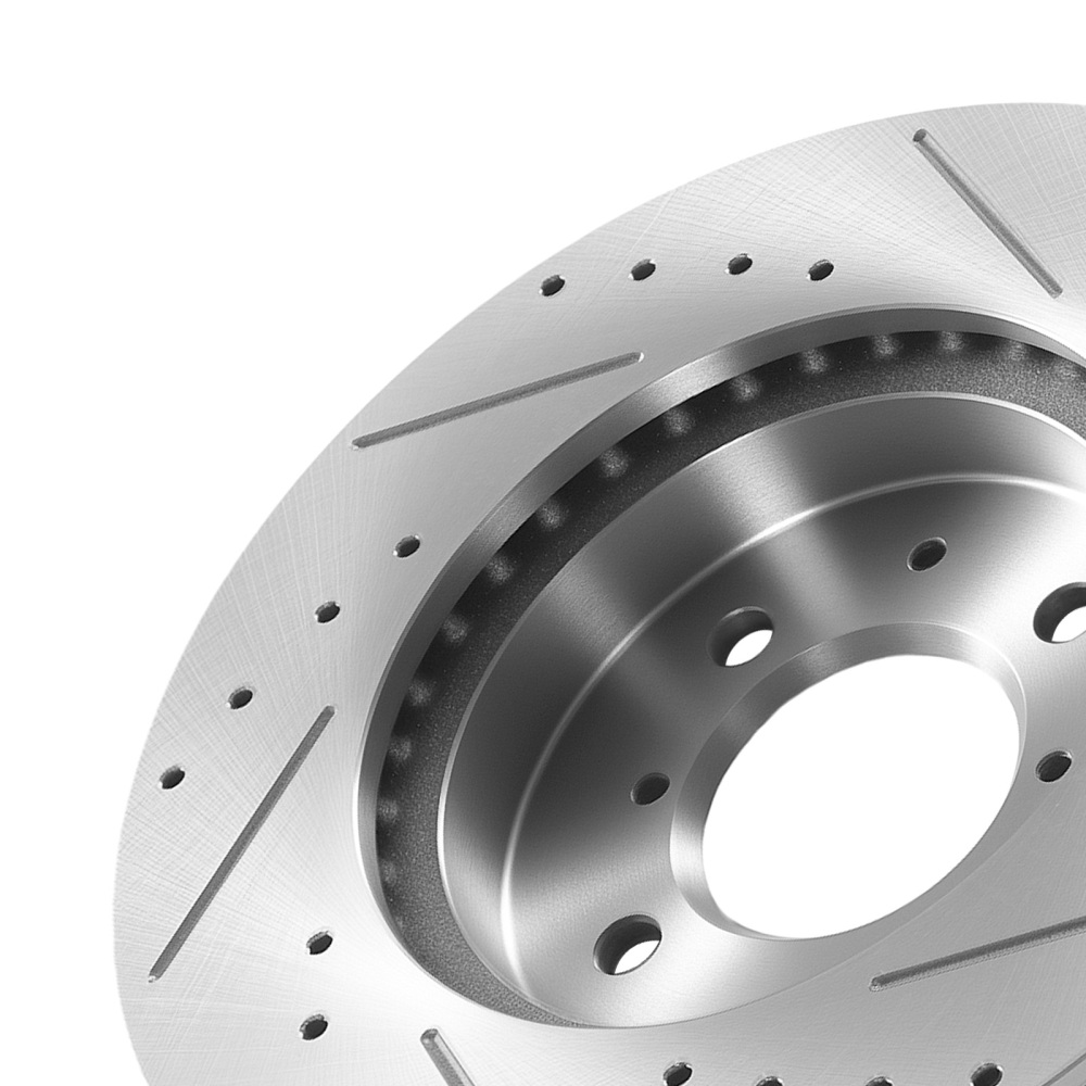 Front Brake Rotors and Pads Set compatible for Acura EL 1997-2005 compatible for Honda Civic 1996-2005