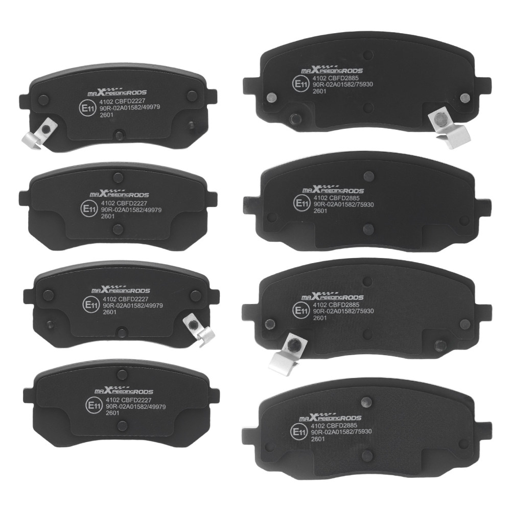 Ant.+Post. Dischi e Pastiglie Freno compatibile per Hyundai i10 PA 1.0L 1.1L 1.2L 2007-13