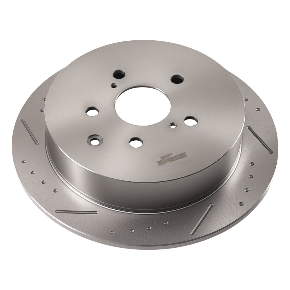 Front Rear Disc Brake Rotors Ceramic Pads compatible for Toyota Highlander Sienna/RX350