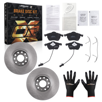 Dischi e pastiglie anteriore compatibile per Audi A6 C5 1.8 2.5 TDI 1997-2005 288mm kit