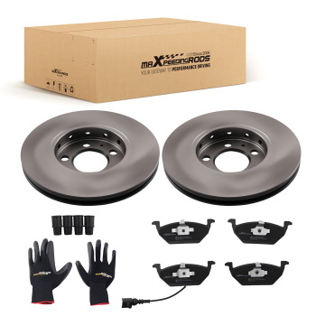 Dischi 256mm Pastiglie Freno Anteriori compatibile per Skoda Fabia Octavia 1996-2015