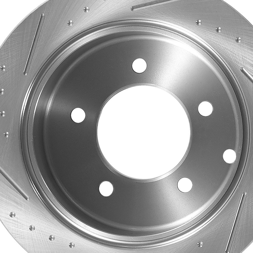 Rear Brake Rotors and Pads Set compatible for Mitsubishi Lancer 2008-16 compatible for Jeep Patriot 07-17