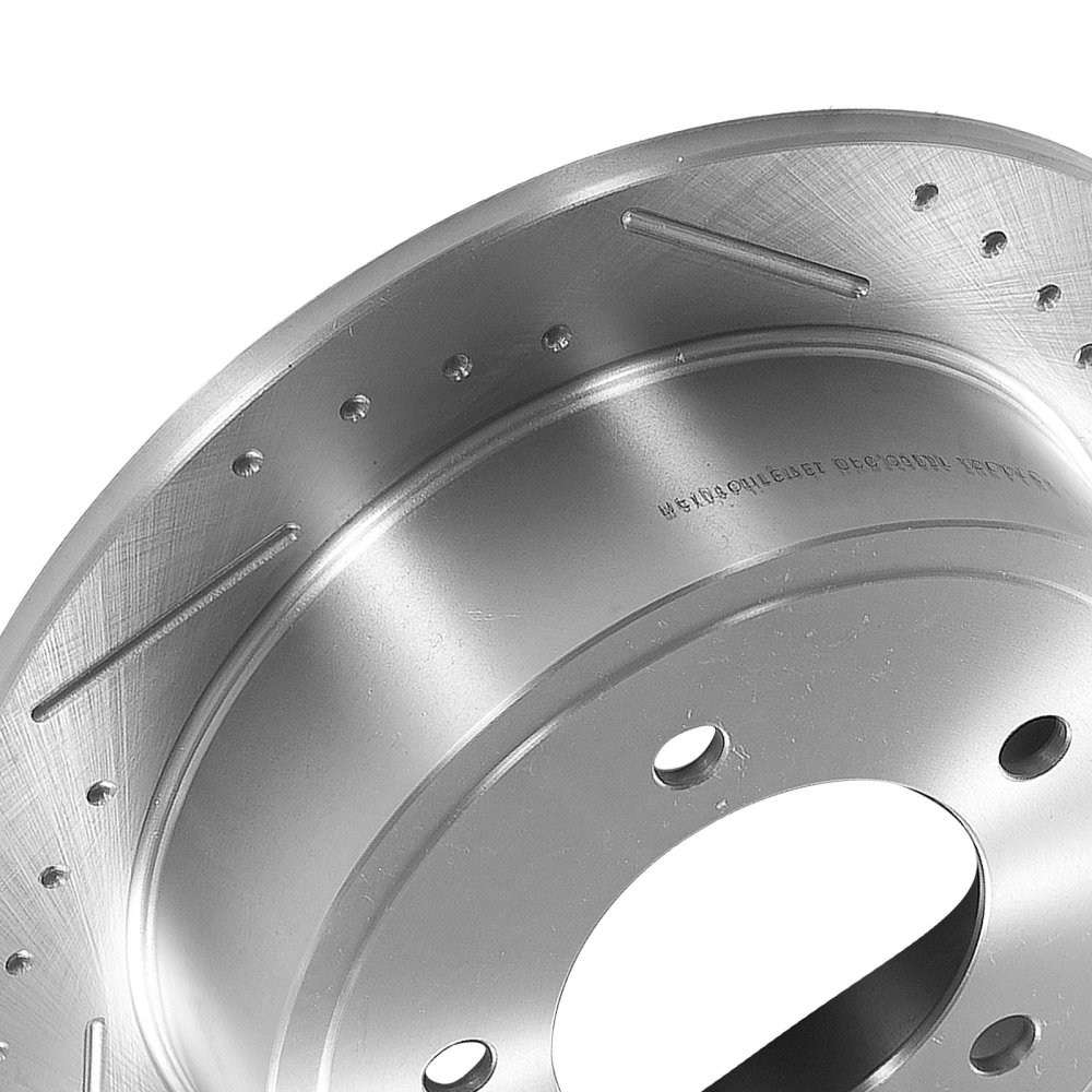 Rear Brake Rotors and Pads Set compatible for Mitsubishi Lancer 2008-16 compatible for Jeep Patriot 07-17