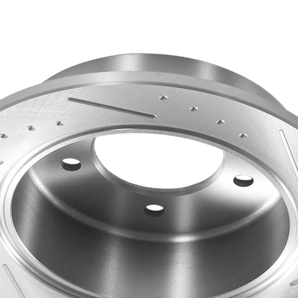 Rear Brake Rotors and Pads Set compatible for Mitsubishi Lancer 2008-16 compatible for Jeep Patriot 07-17