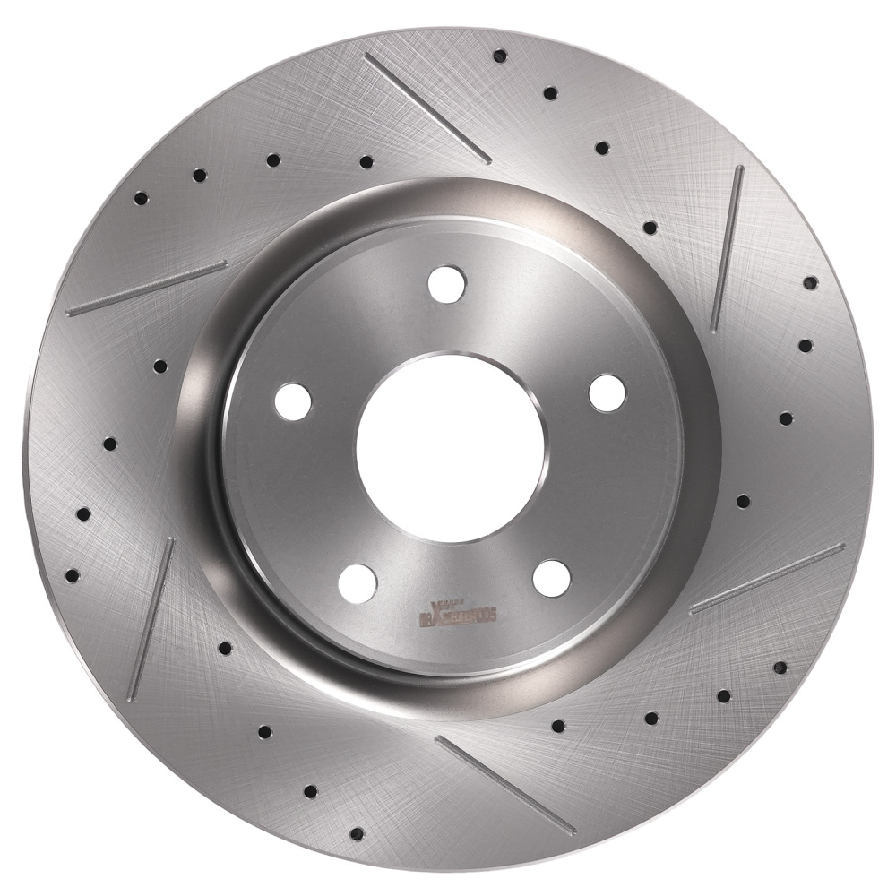 Front Brake Rotors and Pads Set compatible for Chrysler Pacifica 2017-2021/Voyager 2020-21