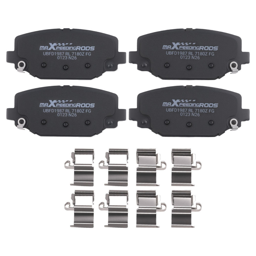 Rear Brake Rotors and Pads Set compatible for Chrysler TownCountry 2012-16 compatible for Ram C/V 12-15