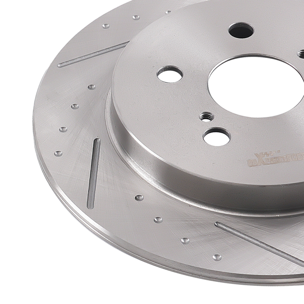 Front Rear Brake Rotors and Pads Set compatible for Lexus CT200h 2011-17 compatible for Toyota Prius 2012