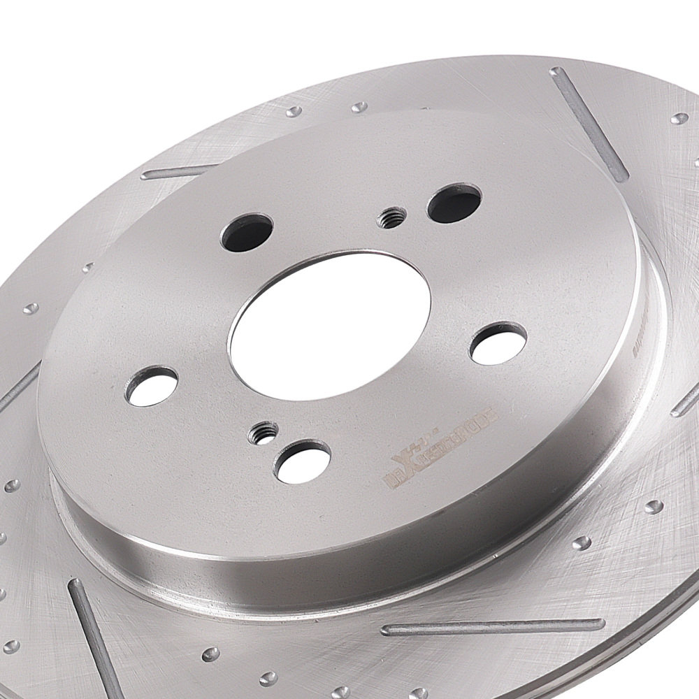 Front Rear Brake Rotors and Pads Set compatible for Lexus CT200h 2011-17 compatible for Toyota Prius 2012