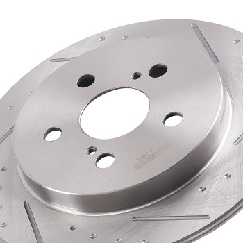 Front Rear Brake Rotors and Pads Set compatible for Lexus CT200h 2011-17 compatible for Toyota Prius 2012