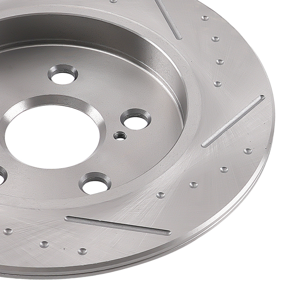 Front Rear Brake Rotors and Pads Set compatible for Lexus CT200h 2011-17 compatible for Toyota Prius 2012