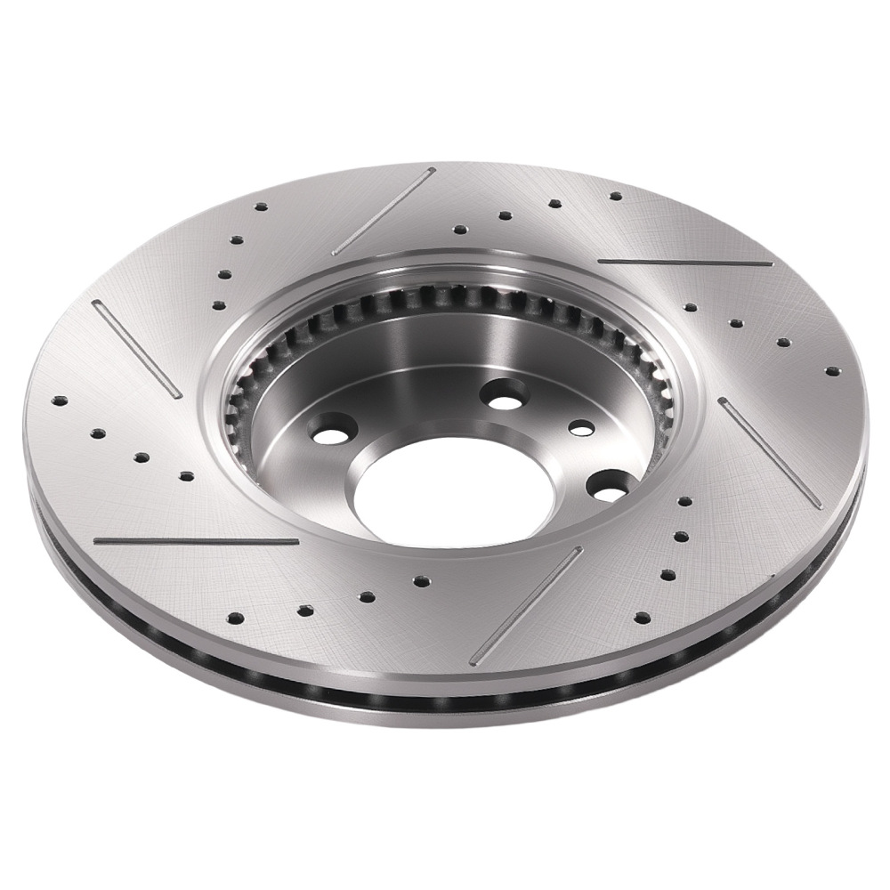 Front Brake Rotors and Pads Kit compatible for Ford Fusion 2006-2012 compatible for Mazda 6 2006-13 D1164