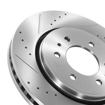Front Brake Rotors + Brake Pads compatible for Ford Expedition compatible for Lincoln Navigator 2010-2021