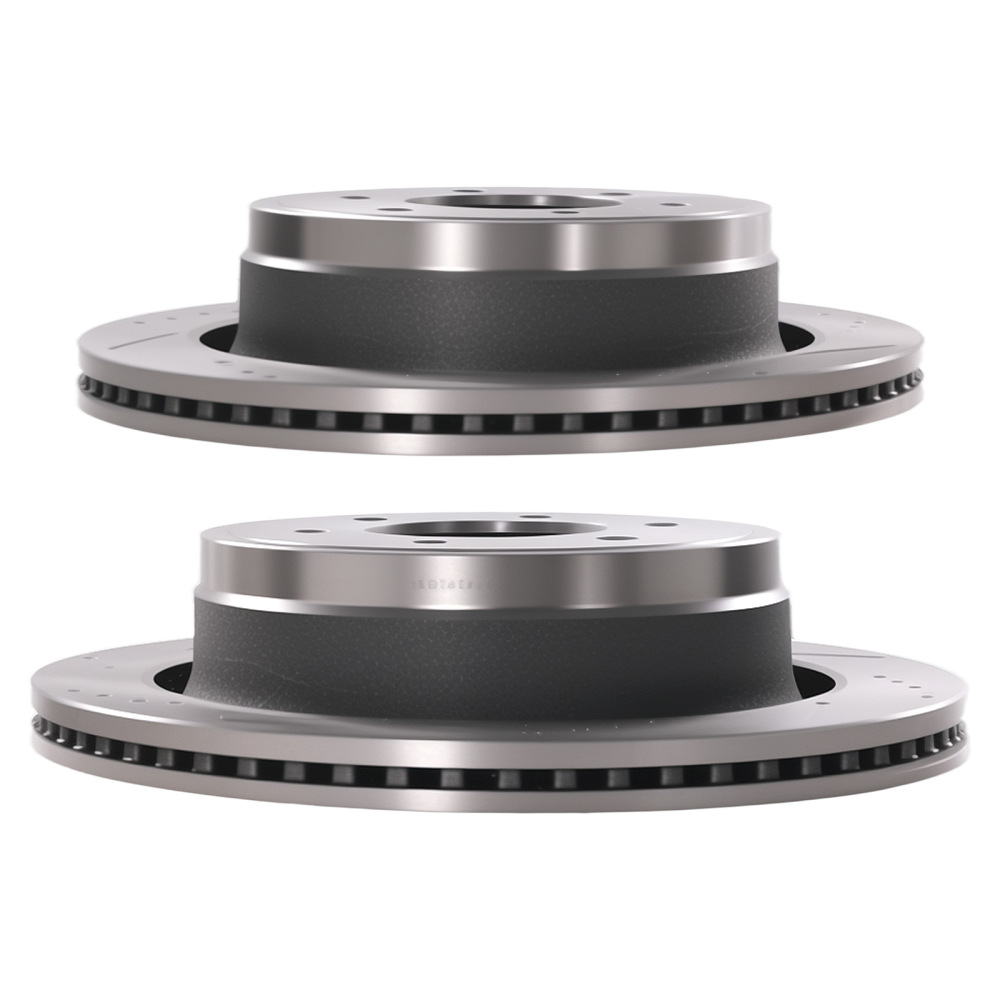 Rear Brake Rotors and Pads Set compatible for Ford F-150 2012 2013 2014-2020 S5418 D1602
