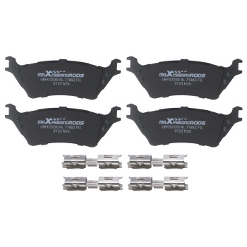 Rear Brake Rotors and Pads Set compatible for Ford F-150 2012 2013 2014-2020 S5418 D1602