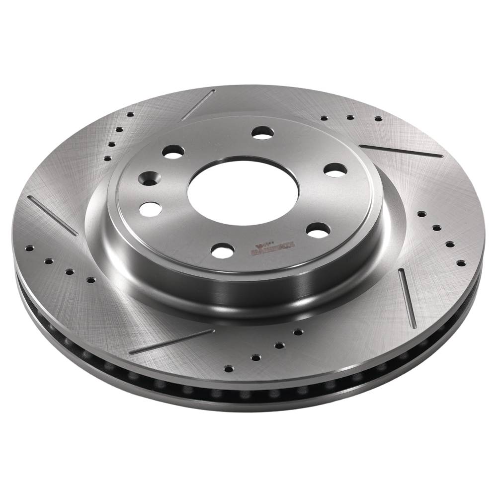 Front Brake Rotors and Pads Kit compatible for Chevrolet Traverse 2009-17 compatible for GMC Acadia 07-16