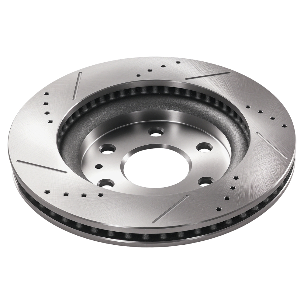 Front Brake Rotors and Pads Kit compatible for Chevrolet Traverse 2009-17 compatible for GMC Acadia 07-16