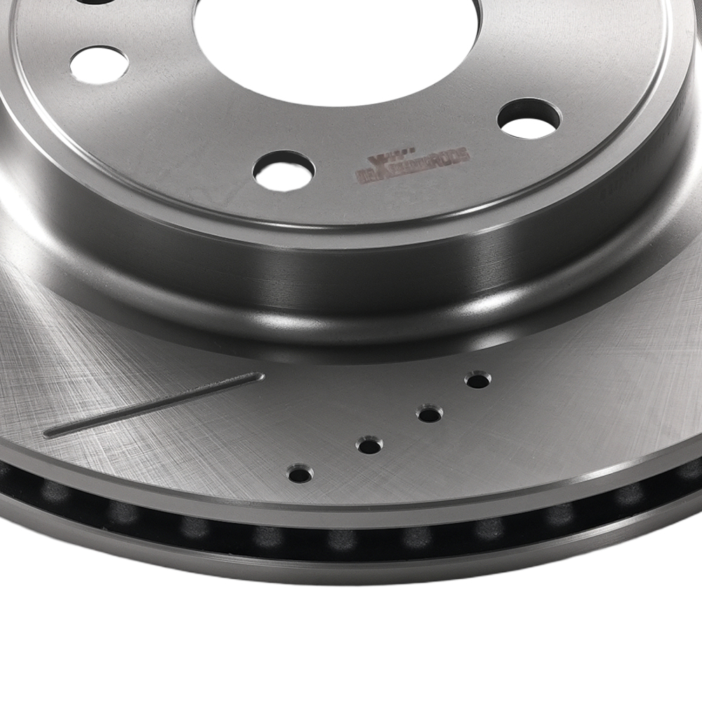 Front Brake Rotors and Pads Kit compatible for Chevrolet Traverse 2009-17 compatible for GMC Acadia 07-16