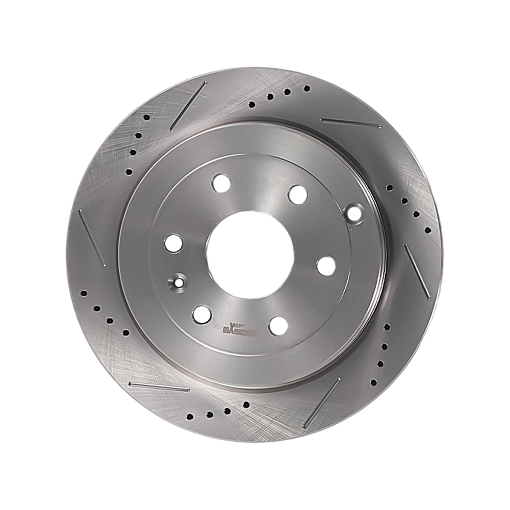 Rear Brake Rotors and Pads Set compatible for Buick Enclave 2008-2017 compatible for GMC Acadia 2007-2016