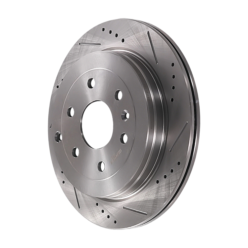 Rear Brake Rotors and Pads Set compatible for Buick Enclave 2008-2017 compatible for GMC Acadia 2007-2016