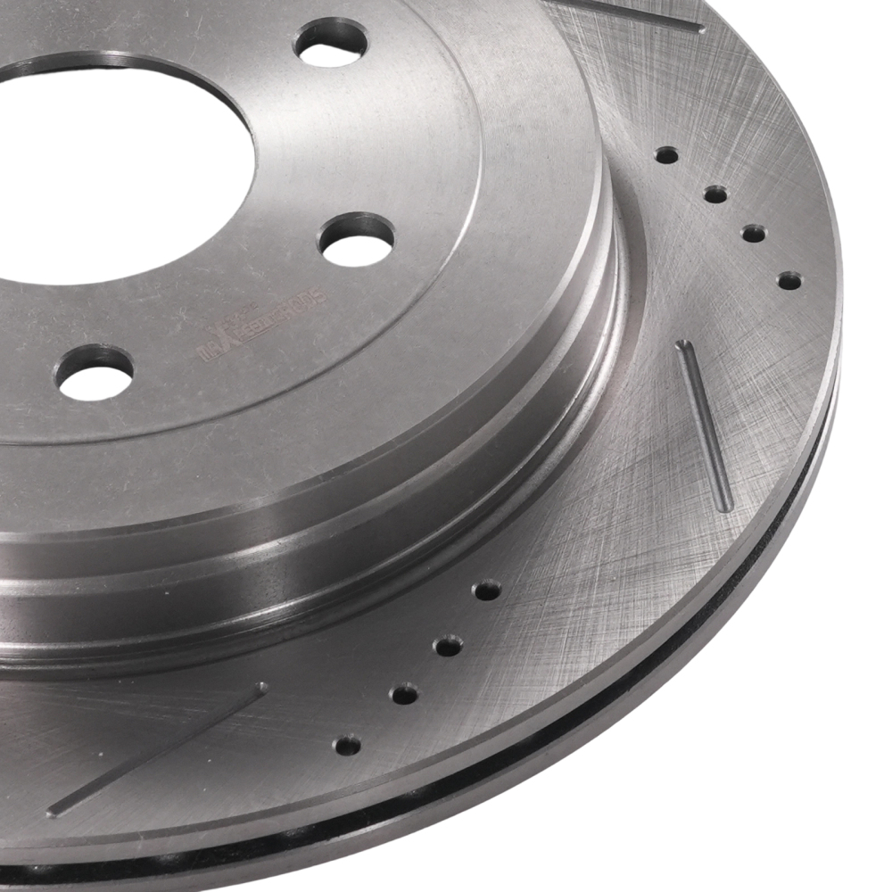 Rear Brake Rotors and Pads Set compatible for Buick Enclave 2008-2017 compatible for GMC Acadia 2007-2016