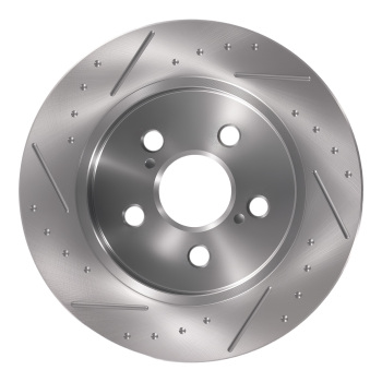 Rear Brake Rotors and Pads Set compatible for Lexus CT200h 2011-2017/Compatible for Toyota Prius 2010-2022