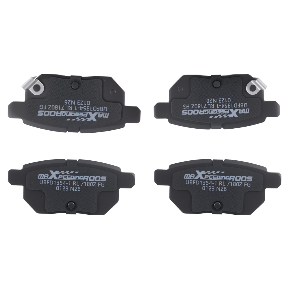 Rear Brake Rotors and Pads Set compatible for Lexus CT200h 2011-2017/Compatible for Toyota Prius 2010-2022