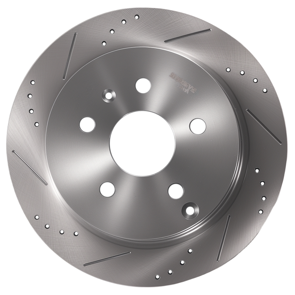 Rear Brake Rotors and Pads Set compatible for Chevrolet Equinox GMC Terrai 2010-2017 55178