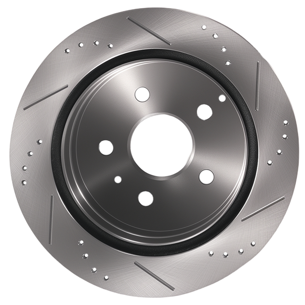 Rear Brake Rotors and Pads Set compatible for Chevrolet Equinox GMC Terrai 2010-2017 55178