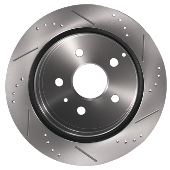 Rear Brake Rotors and Pads Set compatible for Chevrolet Equinox GMC Terrai 2010-2017 55178