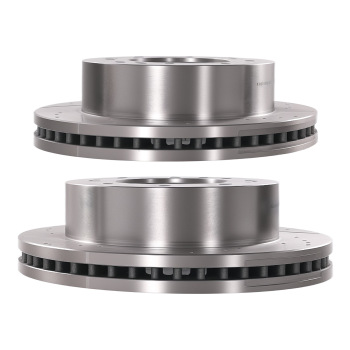 Front Brake Rotors and Pads Set compatible for Chevrolet Silverado 2500 3500 HD 2011-2019