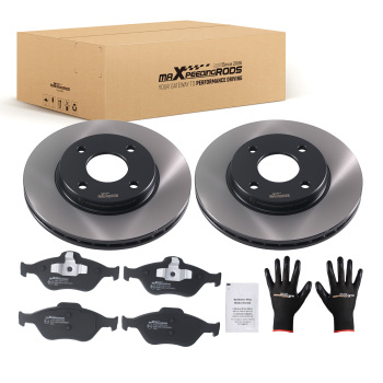 Dischi Pastiglie Anteriore compatibile per Ford Fiesta KA Puma compatibile per Mazda 2 1995-2012