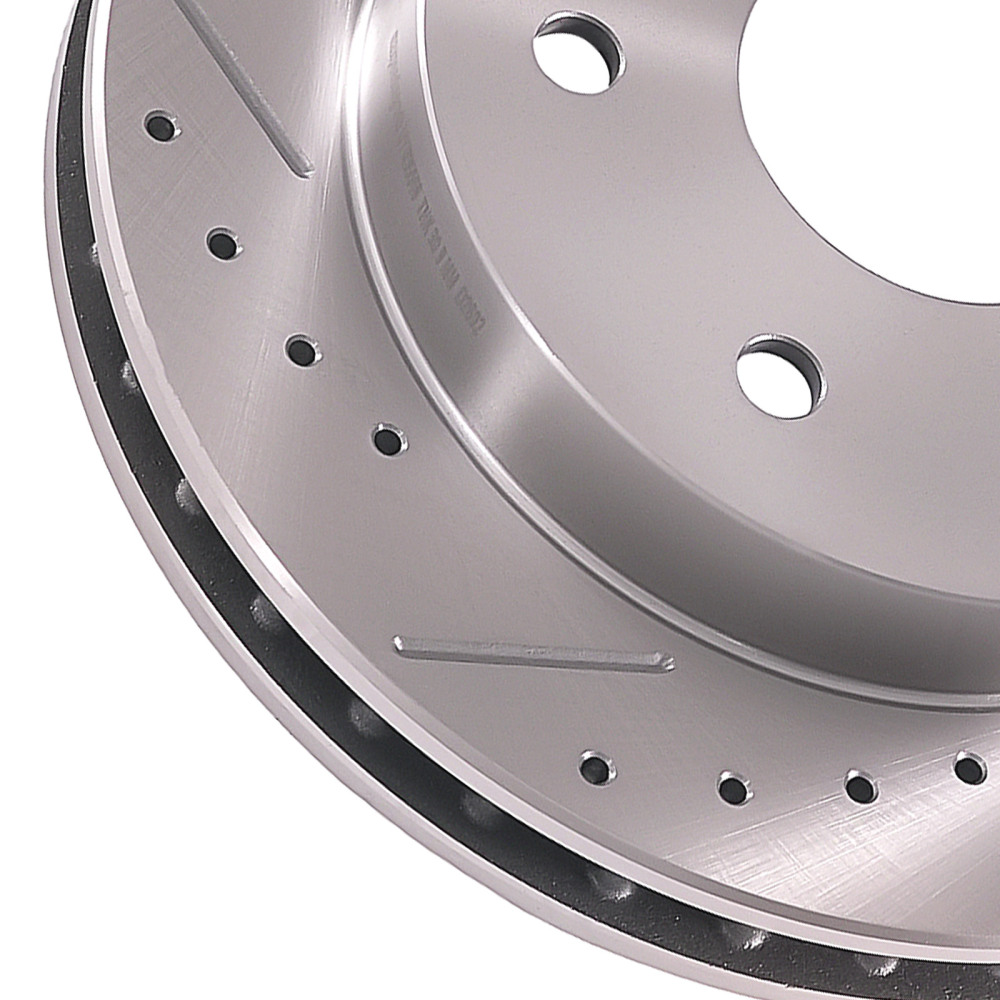 Front Brake Rotors and Pads Set compatible for Cadillac Escalade 1999-2000/Compatible for Chevrolet Tahoe