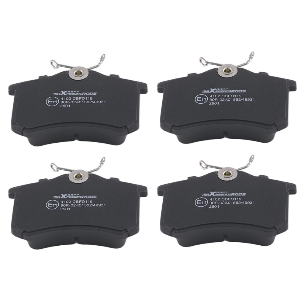 Rear Brake Discs Pads Set compatible for Audi A4 B6/B7/Compatible for Seat Exeo 2000-2013 8E0615601B