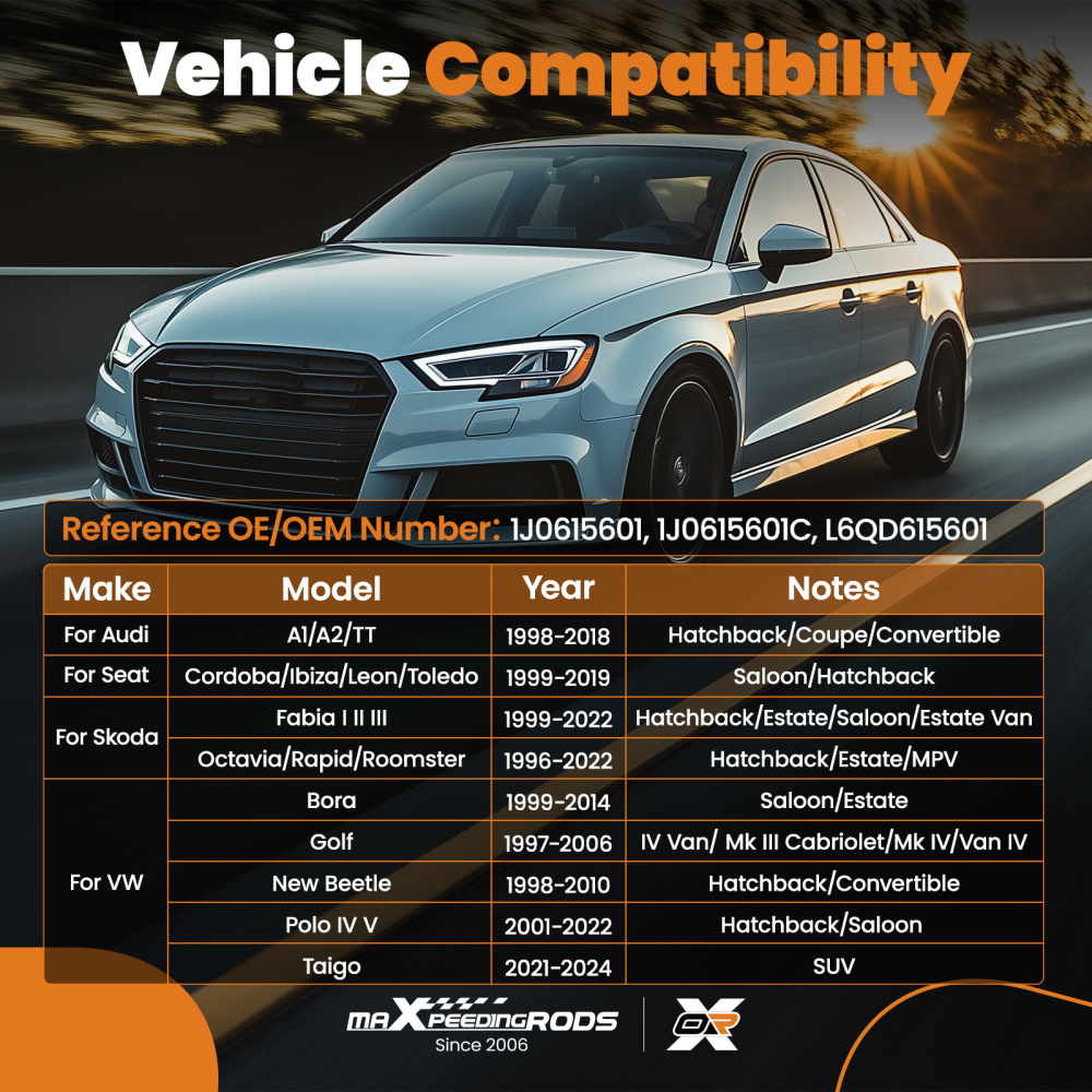 Brake Discs+Brake Pads Rear 232mm compatible for Audi A1 A2 A3 TT/Compatible for Seat Arona Cordoba Ibiza