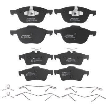 FrontRear Brake Discs Pads Set compatible for Ford Focus/Compatible for Ford C-Max 2003-2011 1223663