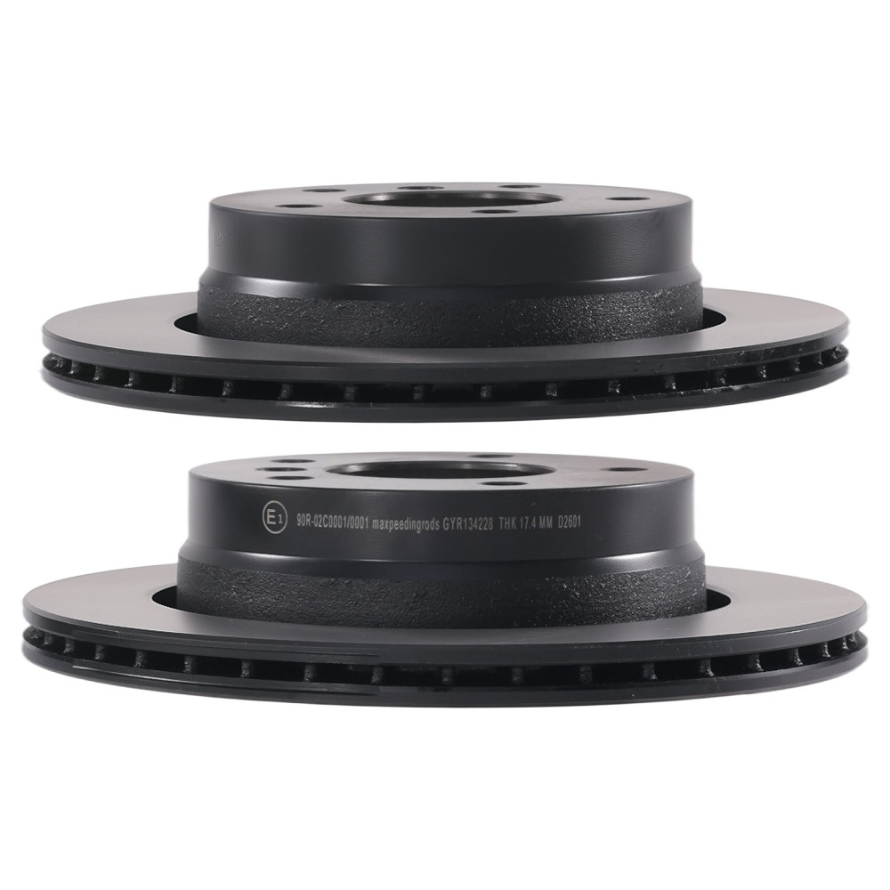 Ant.+Post. Dischi Freno Pastiglie Set compatibile per BMW 3er E36 E46 Compact Touring 95-05