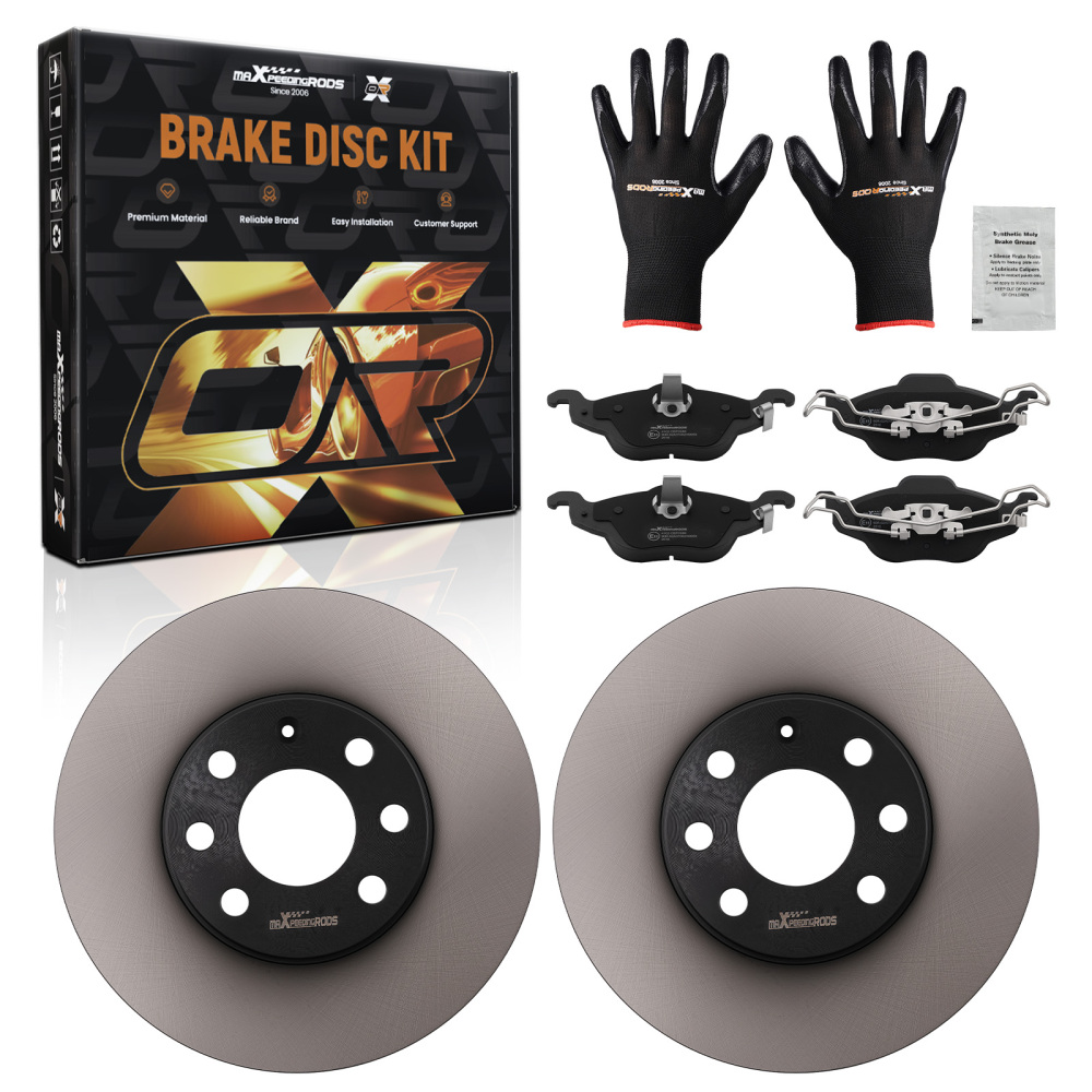 Dischi 255.8mm Pastiglie Ant compatibile per Opel Astra G 1.6 1.7 1.8 2.0 DI 1998-2005