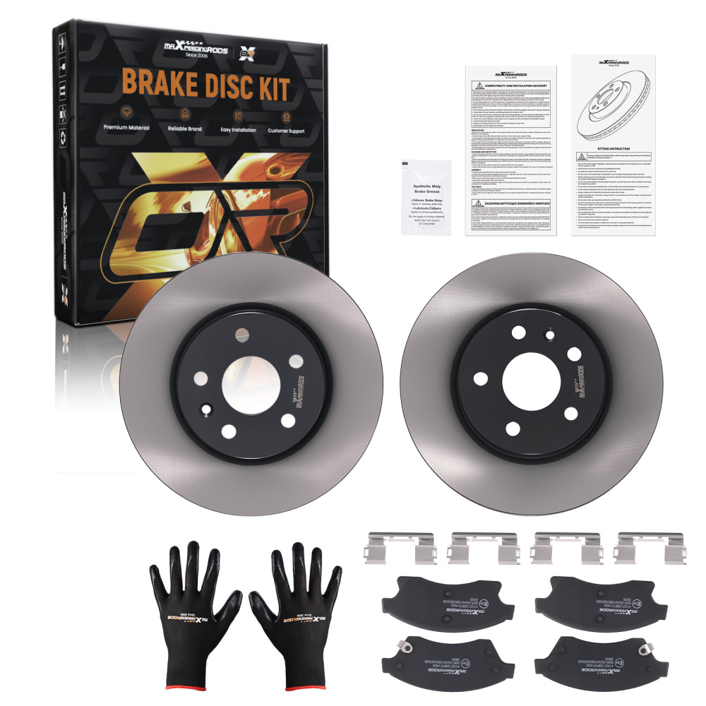 Front Brake Discs Pads compatible for Vauxhall Astra/Compatible for Opel Astra/Compatible for Chevrolet 2009-2023 276mm