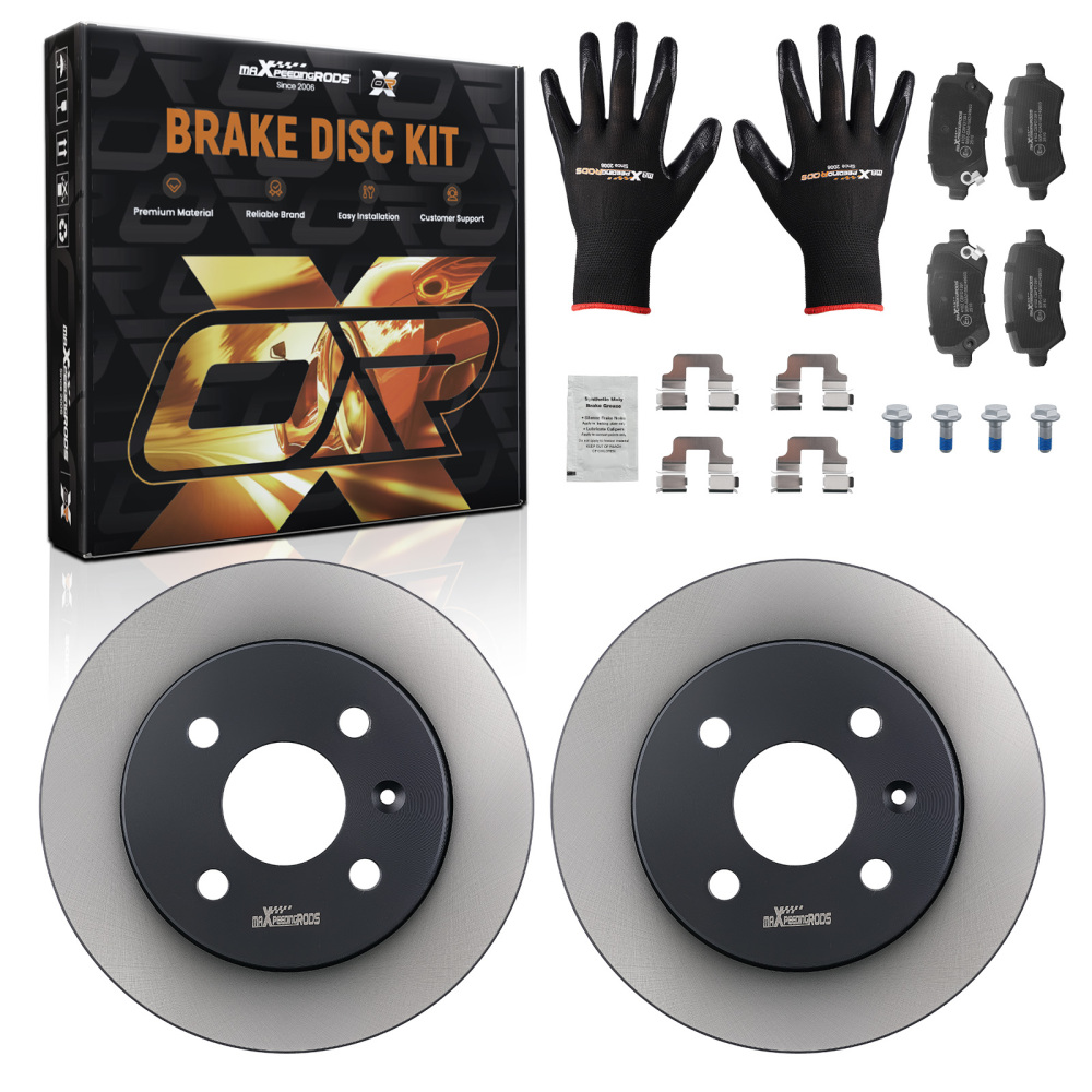 Brake Discs+Brake Pads Rear 240mm compatible for Opel Astra G F70/G T98/H A04 569108 569111