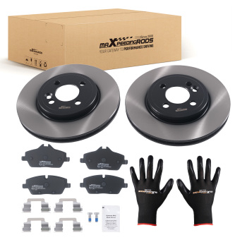 Front Brake Discs and Pads compatible for MINI R55/R56 2006-2015/Compatible for SEAT Leon 5F 34116858651