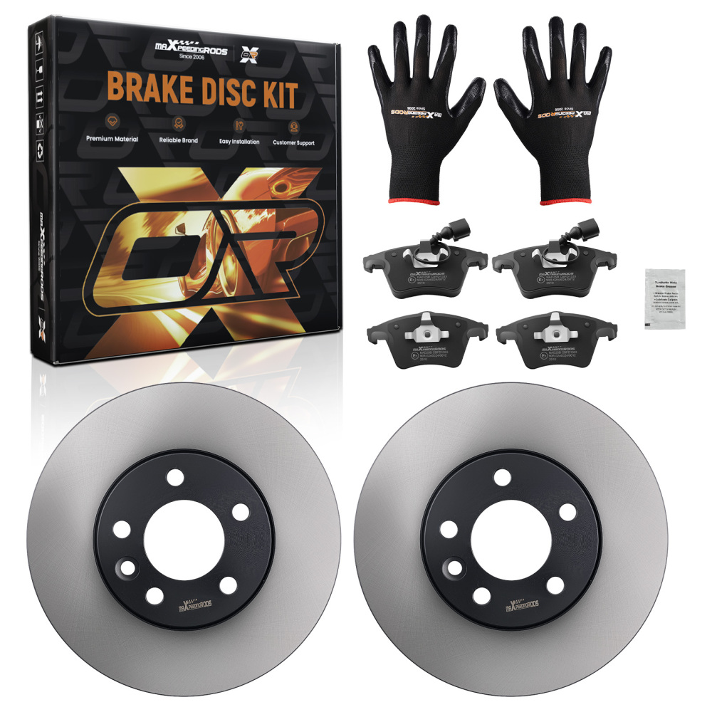 Front Brake DiscsBrake Pads compatible for VW California Transporter Multivan Caravelle