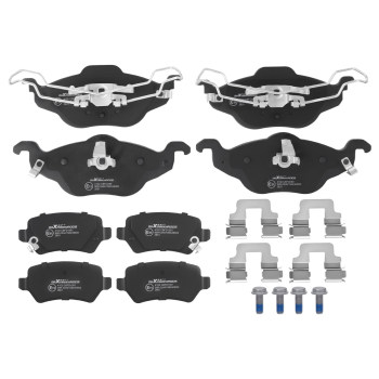 Ant.+Post. Dischi e Pastiglie Freno compatibile per Opel Astra G Kasten Kombi 1998-05 569059