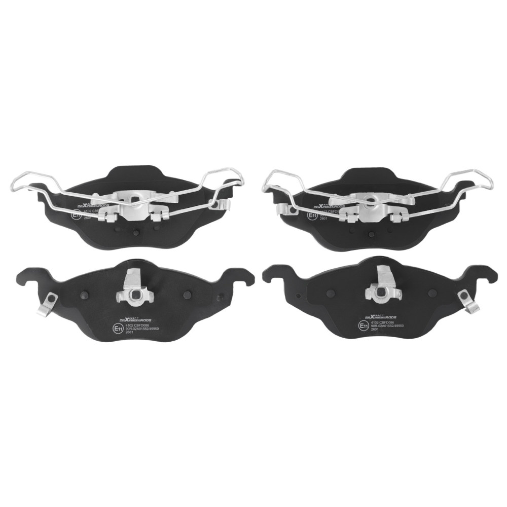 Ant.+Post. Dischi e Pastiglie Freno compatibile per Opel Astra G Kasten Kombi 1998-05 569059