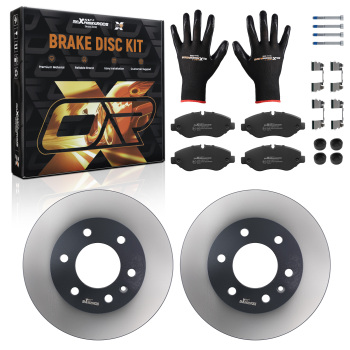 Brake DiscsPads Set Front 299.6mm compatible for Mercedes-Benz Sprinter 3-T/3,5-T 06-18
